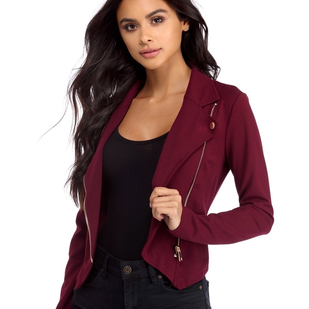 Windsor Burgundy Blazer